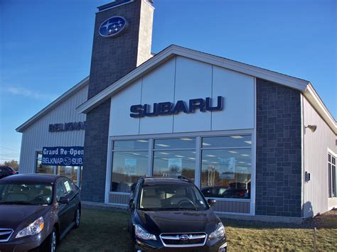 Belknap subaru - Belknap Subaru 35 Tilton Road, Route 140 Directions Tilton, NH 03276. Sales: (603)729-1300; Service: (603)729-1300; Parts: (603)729-1300; Experience the Belknap Subaru Difference! Service Appointments Available Today! Call Us At 855-888-1355 Home; New Vehicles New Inventory. Buy From Home With Deal Maker;